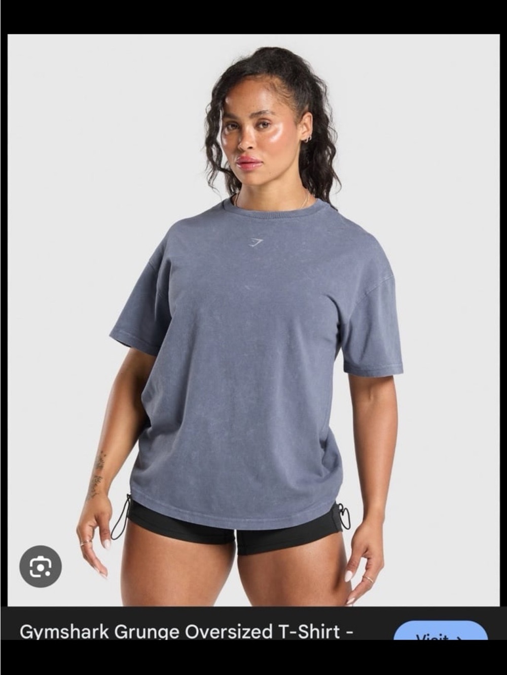 Gymshark oversized t shirt